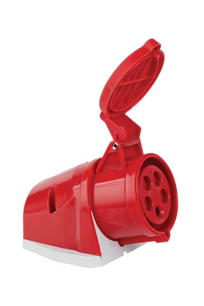 Mete Enerji T112002 5x32A 3P+N+E 6h/50-60Hz 380-415V IP44 Cee Norm Hızlı Bağlantılı Eğik Gövdeli Duvar Prizi Mete Enerji T112002 5x32A 3P+N+E 6h/50-60Hz 380-415V IP44 Cee Norm Hızlı Bağlantılı Eğik Gövdeli Duvar Prizi