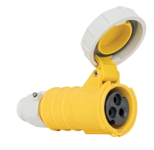 Mete Enerji - Mete Enerji T31298 3x16A 2P+E 4h 110V IP67 Cee Norm Vida Bağlantılı Uzatma Prizi