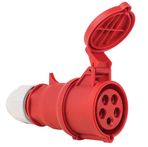 Mete Enerji - Mete Enerji T3148 5x32A 3P+N+E 6h/50-60Hz 380-415V IP44 Cee Norm Hızlı Bağlantılı Uzatma Prizi