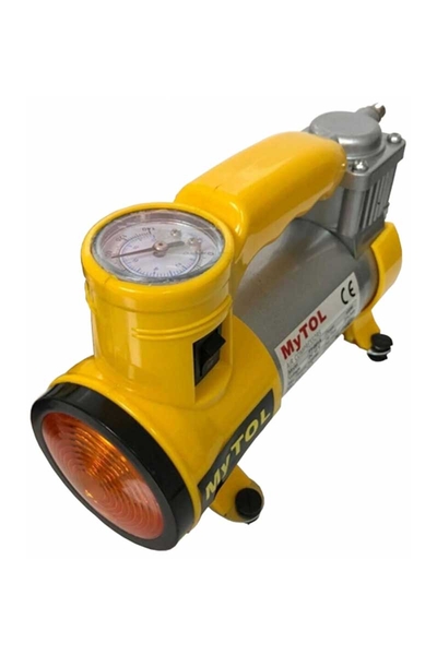 Mytol FY-001A 140 Psi Metal Gövdeli ve Işıklı Araç Kompresörü - Thumbnail