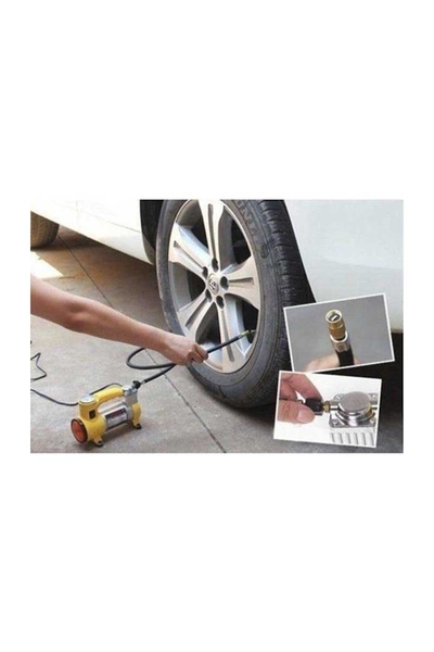 Mytol FY-001A 140 Psi Metal Gövdeli ve Işıklı Araç Kompresörü - Thumbnail