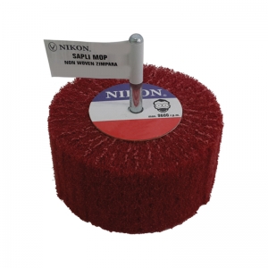 Nikon - Nikon N34163 80x40x6mm 120 Kum Non Woven Saplı Mop Zımpara