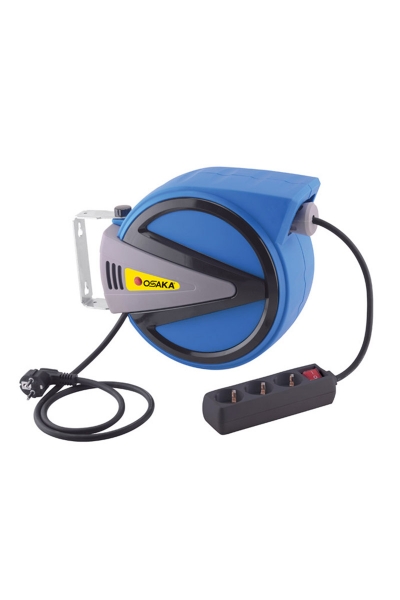 Osaka - Osaka OPT MK250 3x1.5mm 25m Makaralı Uzatma Kablo Osaka - Osaka OPT MK250 3x1.5mm 25m Makaralı Uzatma Kablo