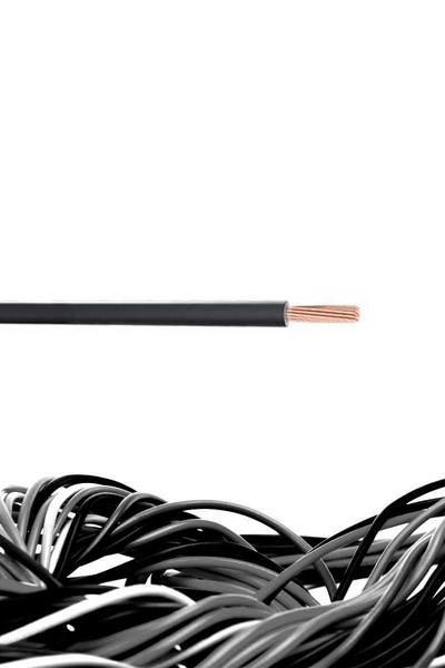 Öznur Kablo - Öznur H05Z1-K HFFR Siyah 0,75 NYAF Kablo