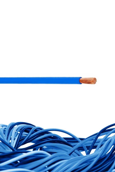 Öznur Kablo - Öznur H07V-K Mavi 16 NYAF Kablo