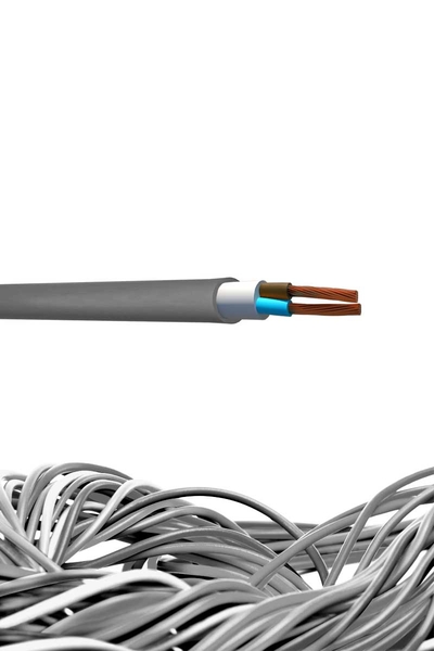 Öznur Kablo - Öznur NVV Antigron 2x10 NYM Kablo