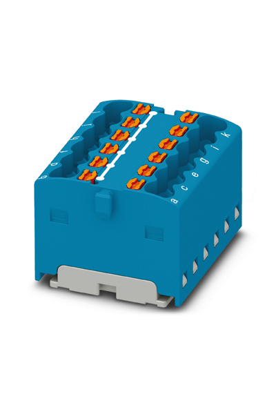 Stoks - Phoenix Contact 3002763 PTFIX 12x1,5 BU Dağıtım Bloğu