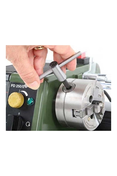 Proxxon Micromot - Proxxon 24034 PD250/E Torna Makinesi için 3 Çeneli Ayna Proxxon 24034 PD250/E Torna Makinesi için 3 Çeneli Ayna - Thumbnail