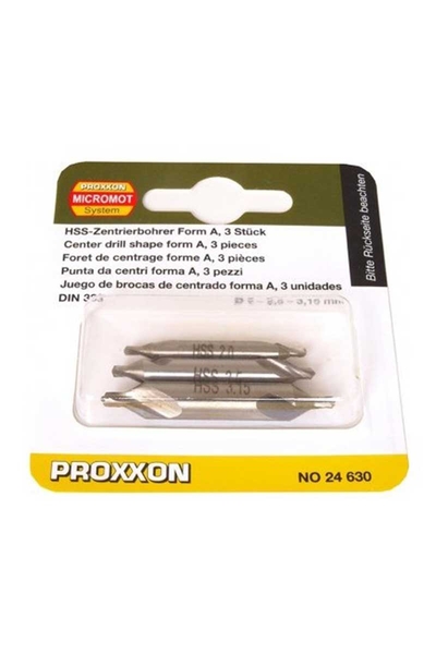 Proxxon Micromot - Proxxon 24630 Punta Matkap Seti Proxxon 24630 Punta Matkap Seti - Thumbnail