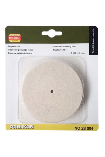 Proxxon 28004 PM100 Polisaj Makinesi için Keçe Cilalama Çarkı - Thumbnail