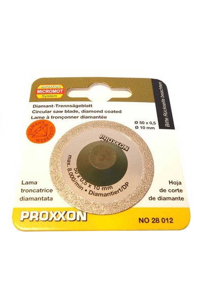 Proxxon Micromot - Proxxon 28012 50mm Elmas Testere (1) Proxxon Micromot - Proxxon 28012 50mm Elmas Testere (1)