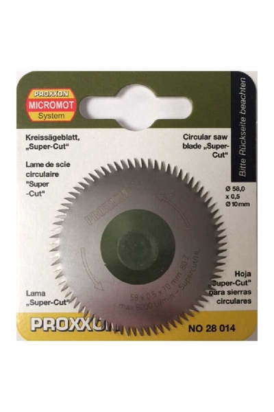 Proxxon Micromot - Proxxon 28014 58mm Düz Kesim Testeresi (1) Proxxon Micromot - Proxxon 28014 58mm Düz Kesim Testeresi (1)