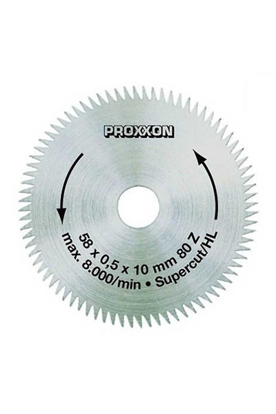 Proxxon Micromot - Proxxon 28014 58mm Düz Kesim Testeresi Proxxon Micromot - Proxxon 28014 58mm Düz Kesim Testeresi