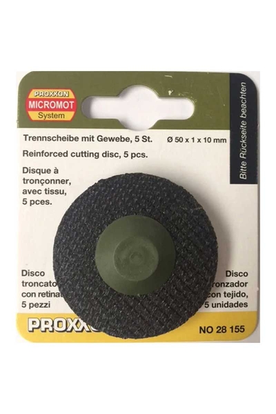 Proxxon Micromot - Proxxon 28155 LHW Matkap Taşlama için Kesme Disk (1) Proxxon Micromot - Proxxon 28155 LHW Matkap Taşlama için Kesme Disk (1)