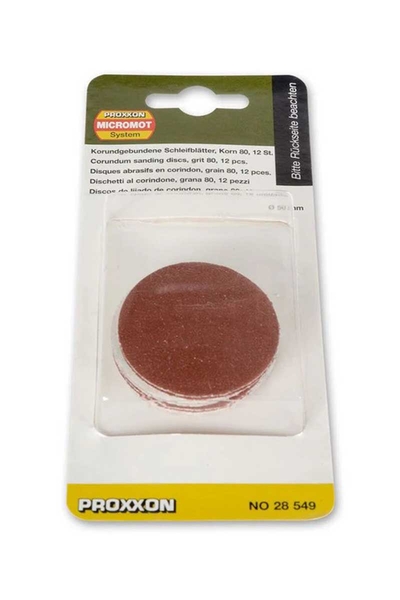 Proxxon Micromot - Proxxon 28549 LHW Matkap Taşlama için 80 kum Zımpara Diski (1) Proxxon Micromot - Proxxon 28549 LHW Matkap Taşlama için 80 kum Zımpara Diski (1)