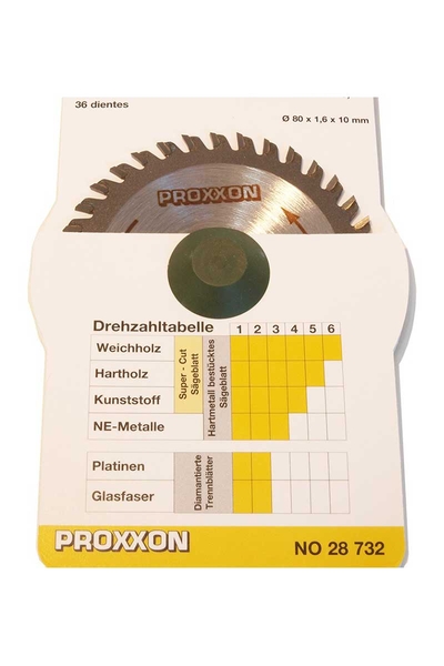 Proxxon 28732 27070 için Tungsten Karbür Testere - Thumbnail (2)