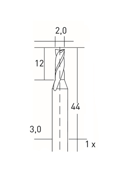 Proxxon 28759 Tungsten Karbürlü Freze Uç - Thumbnail (2)