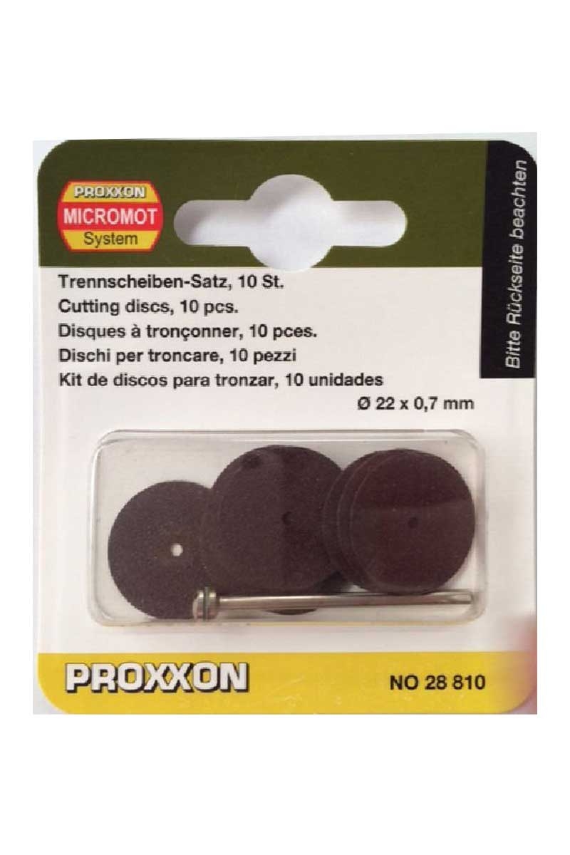 PROXXON - Lot De 25 Disques Séparateurs En Corindon - Diamètre 38 Mm - Pour Meuleuse, Affûtage