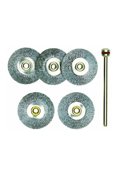 Proxxon Micromot - Proxxon 28952 Beşli 22mm Daire Tel Fırça Proxxon Micromot - Proxxon 28952 Beşli 22mm Daire Tel Fırça