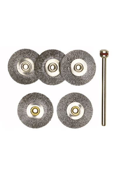 Proxxon Micromot - Proxxon 28956 5li Çelik Disk Fırça Seti