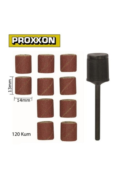Proxxon Micromot - Proxxon 28978 11 Parça 14mm Zımpara Taşlama Uç Seti Proxxon 28978 11 Parça 14mm Zımpara Taşlama Uç Seti - Thumbnail