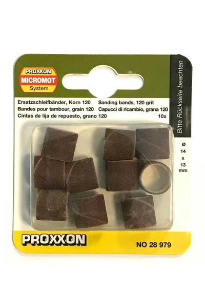 Proxxon 28979 10 Parça 14mm Zımpara Taşlama Uç Seti - Thumbnail