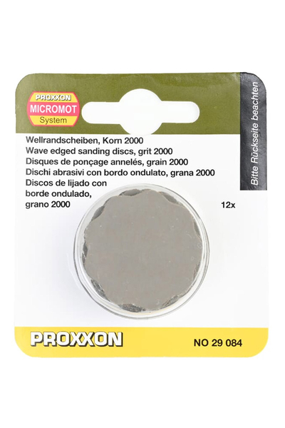 Proxxon 29084 12 Adet 30mm 2500 Kum Zımpara