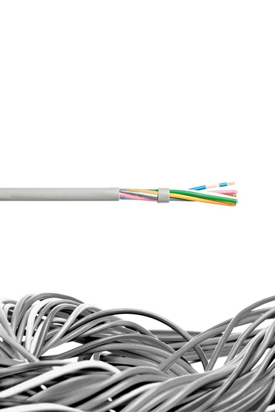 Reçber Kablo - Reçber 201052 4x0,22 LIYY Pvc Sinyal Kablosu