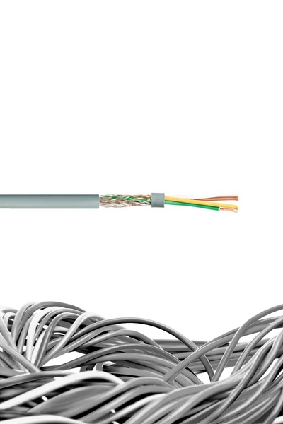 Reçber Kablo - Reçber 203142 4x1,5 LIYCY Pvc Sinyal Kablosu