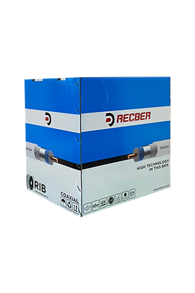 Reçber 307057 RG 6 U/4 PHY-PVC CU/AL Koaksiyel Kablo - Thumbnail