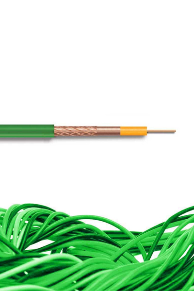 Reçber Kablo - Reçber 307059 RG 6 U/6 PHY-PVC CU/CU Koaksiyel Kablo
