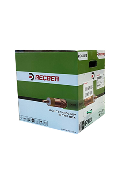 Reçber 307059 RG 6 U/6 PHY-PVC CU/CU Koaksiyel Kablo - Thumbnail