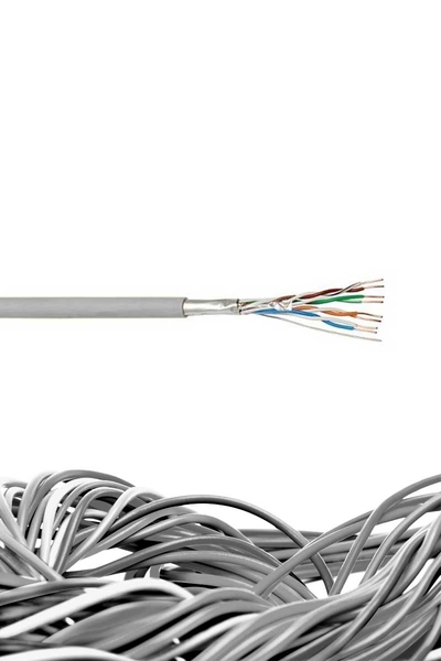 Reçber Kablo - Reçber 505002 SL200 F/U24 Cat 5e F/UTP 4x2x24AWG Kablo