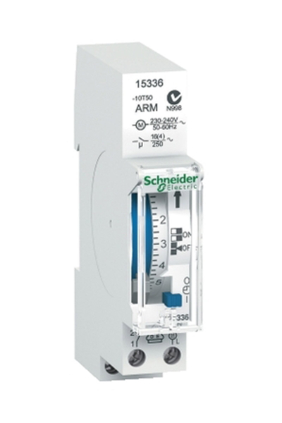 Schneider Electric - Schneider 15336 Acti 9 Ih 100 Saat Bellekli Mekanik Zaman Saati Schneider 15336 Acti 9 Ih 100 Saat Bellekli Mekanik Zaman Saati - Thumbnail
