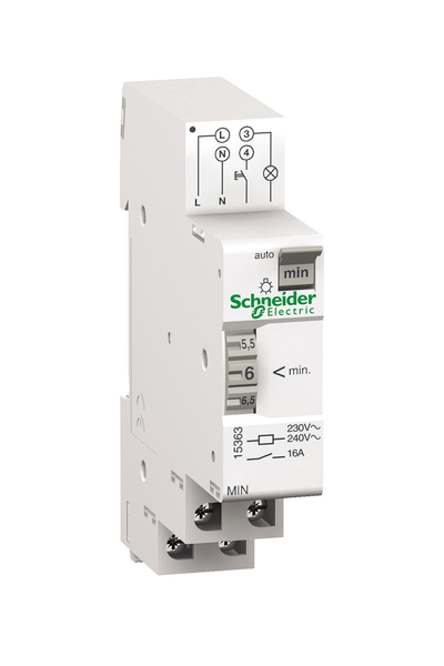 Schneider Electric - Schneider 15363 Acti 9 Mın 1-7 Dakika Elektromekanik Zamanlayıcı Schneider Electric - Schneider 15363 Acti 9 Mın 1-7 Dakika Elektromekanik Zamanlayıcı