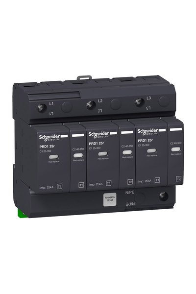 Schneider 16331 PRD1 25R 3P 350V Uzaktan Aktarmalı Modüler Kesinti Durdurucu