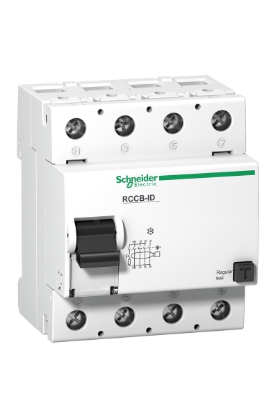 Schneider 16905 4x125A 30mA AC IDFi Tip Kaçak Akım Koruma Rölesi - Thumbnail