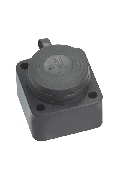 Schneider Electric - Schneider 3201-362-0300 1x16A IP44 Kauçuk Duvar Prizi