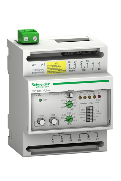 Schneider Electric - Schneider 56517 Rh197M 240V 0-4.5S 0.03-30A Kaçak Akım Rölesi