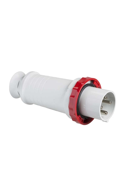 Schneider Electric - Schneider 81382 4x63A 3P+E 380-415VAC IP67 Pratika Düz Serbest Fiş