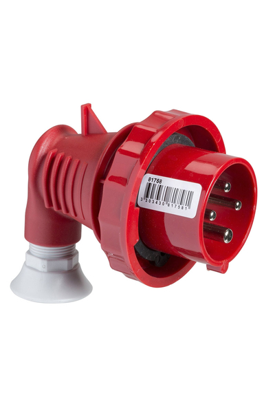 Schneider Electric - Schneider 81759 5x16A 3P+E 380-415VAC IP67 Pratika Eğik Fiş