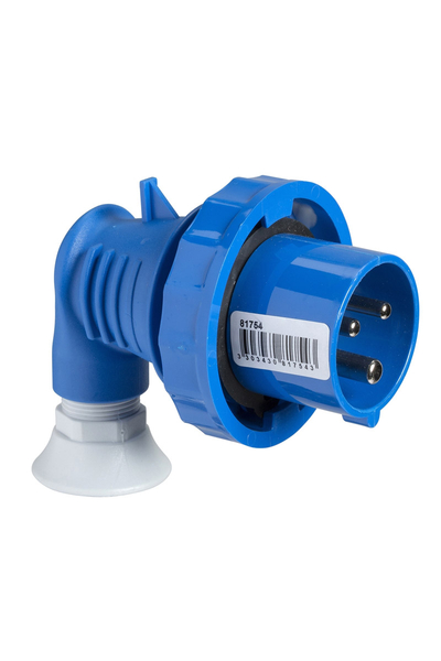 Schneider Electric - Schneider 81766 3x32A 3P+E 200-250VAC IP67 Pratika Eğik Fiş