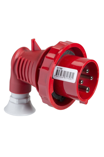 Schneider Electric - Schneider 81771 5x32A 3P+E 380-415VAC IP67 Pratika Eğik Fiş