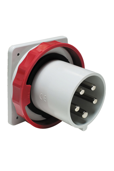 Schneider Electric - Schneider 81895 Pratika 5x125A 3P+N+E 380-415VAC IP67 Düz Makine Fişi Schneider Electric - Schneider 81895 Pratika 5x125A 3P+N+E 380-415VAC IP67 Düz Makine Fişi