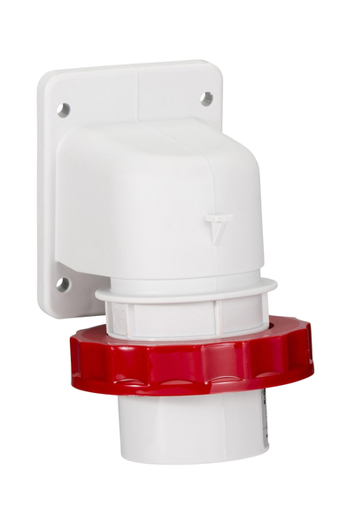 Schneider Electric - Schneider 83858 3x32A 3P+E 200-250VAC IP67 Pratika Eğik Makine Fiş