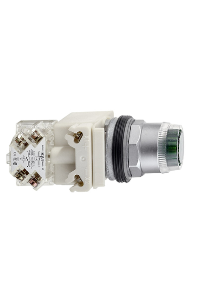 Schneider 9001K1L35LGGH13 24V 30mm Yaylı Dönüşlü Sıva Altı Yeşil Işıklı Buton