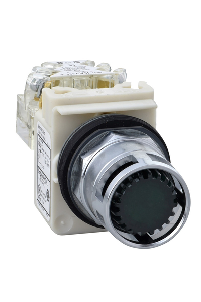 Schneider 9001K3L35LGGH13 24 V 1Ak 30mm Yaylı Dönüşlü Sıva Altı Yeşil Işıklı Buton - Thumbnail