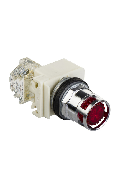 Schneider Electric - Schneider 9001K3L35LRRH13 24V 1AK Sıva Altı Yaylı Dönüş Kırmızı Işıklı Buton