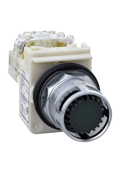 Schneider Electric - Schneider 9001K3L38GH13 120V 1AK Sıva Altı Yaylı Dönüş Yeşil Işıklı Buton