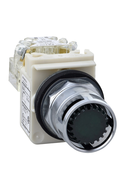 Schneider Electric - Schneider 9001K3L38LGGH13 120V 1AK Sıva Altı Yaylı Dönüş Yeşil Işıklı Buton